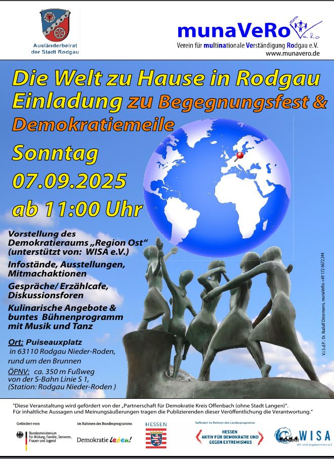 Begegnungsfest auf dem Puiseauxplatz (7.9.)