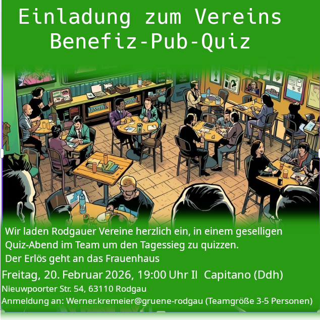 Pub-Quiz für Vereine