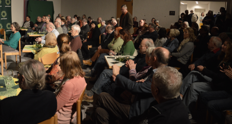 Besucherandrang beim Grünen Neujahrsempfang